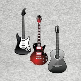 Rock And Roll Guitar T-Shirt